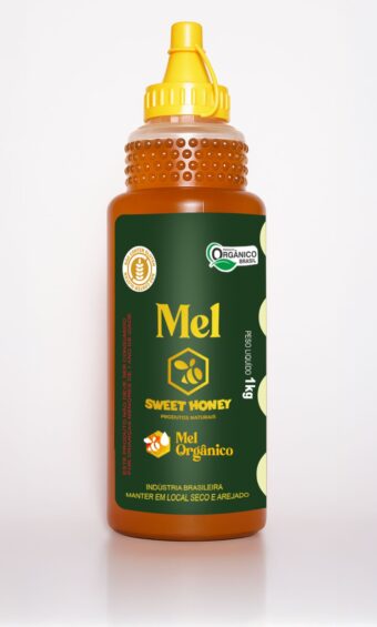 Mel Orgânico 1Kg - Bisnaga